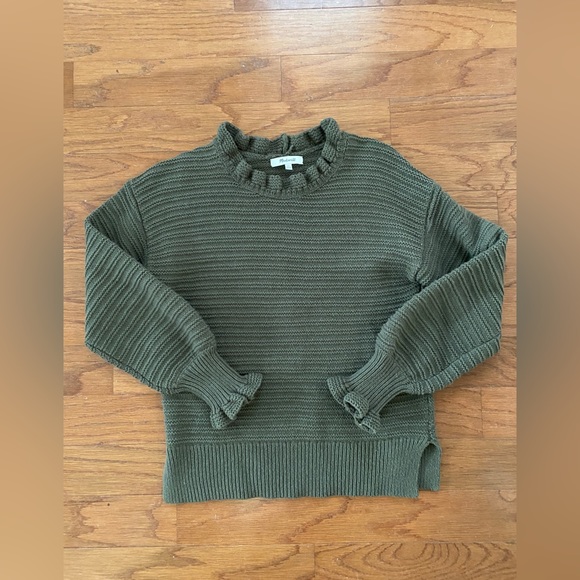 Madewell Sweaters - Madewell Ruffle Sweater